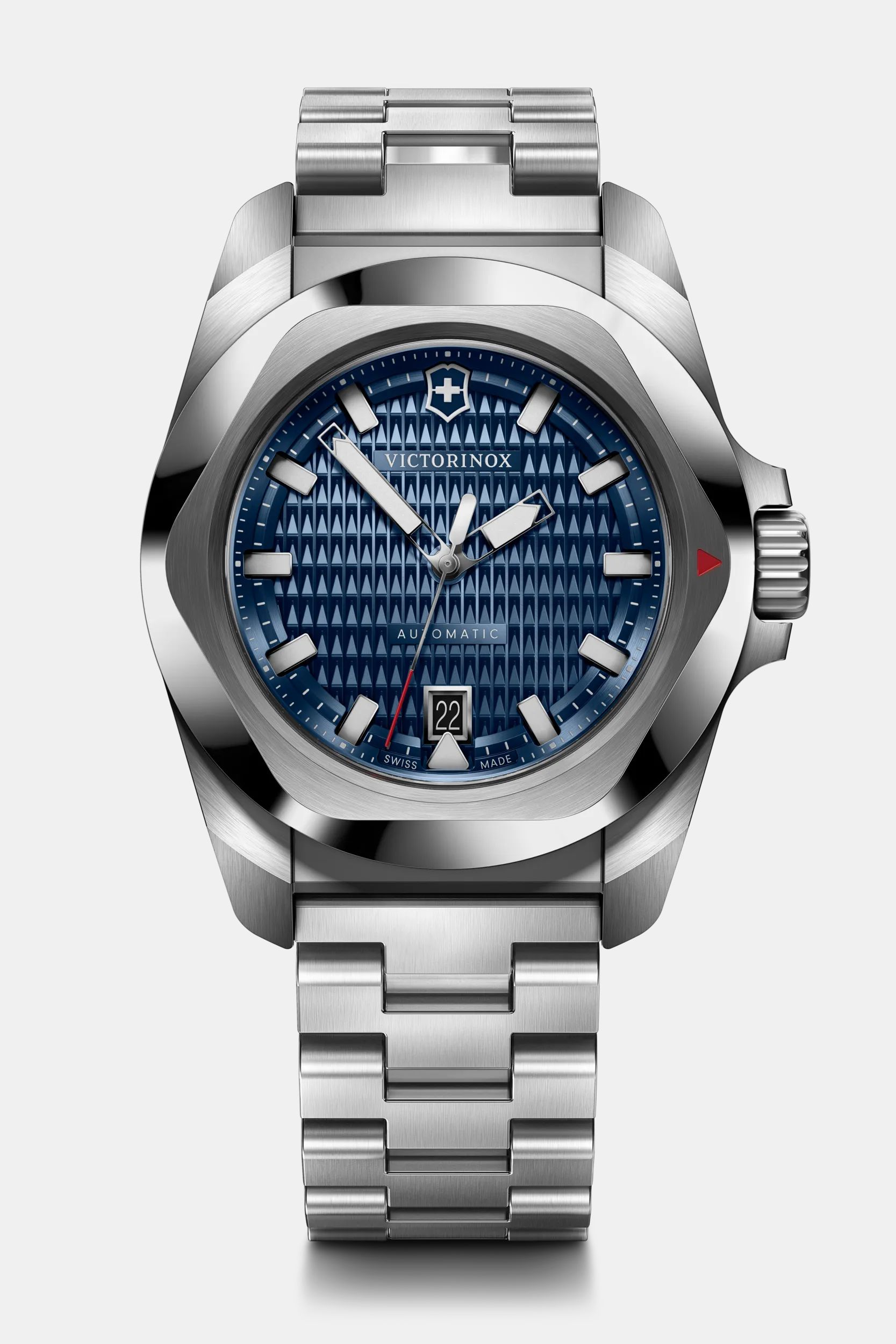 Victorinox inox mechanical blue top