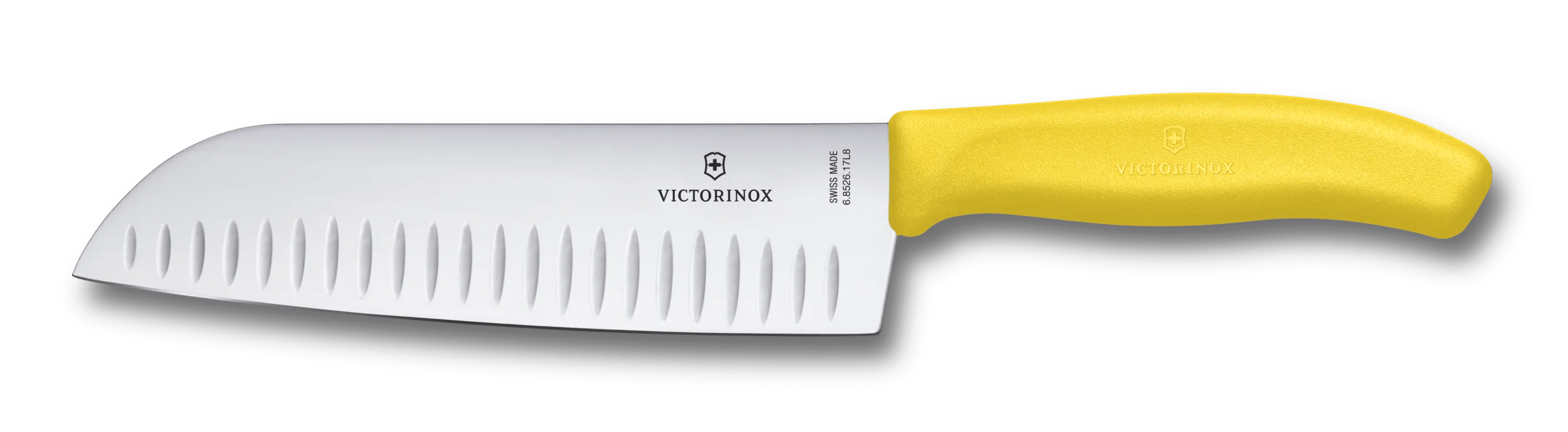 Cuchillo Santoku Swiss Classic con filo con alvéolos-6.8526.17L8B