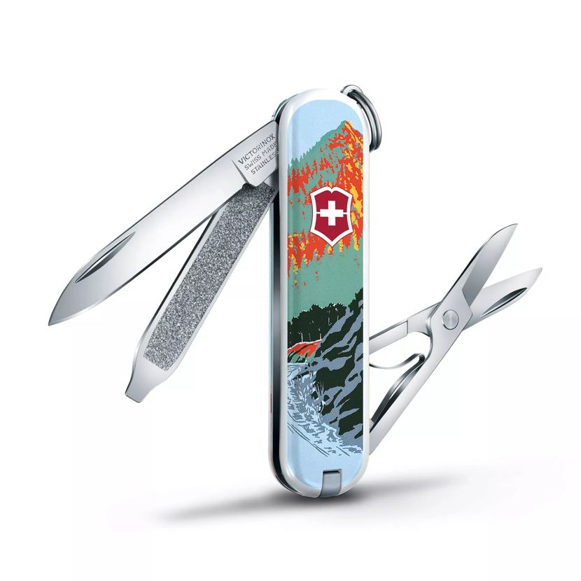 Victorinox Classic SD Swiss Army Knife Stayglow - Smoky Mountain Knife Works