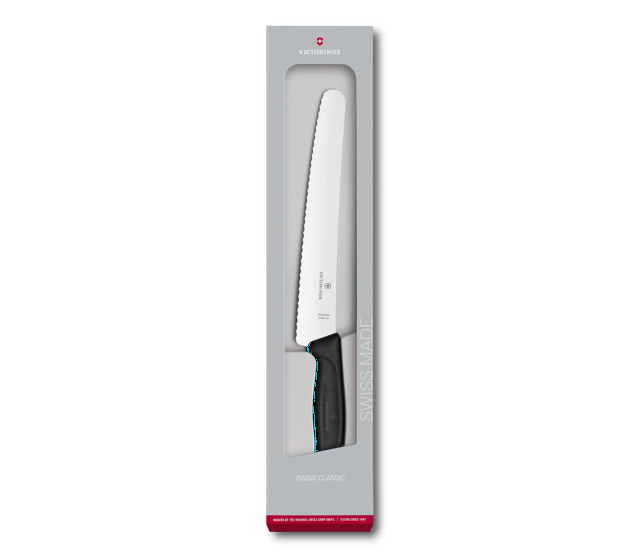 Cuchillo Swiss Classic para pan y pastelería-6.8633.22G