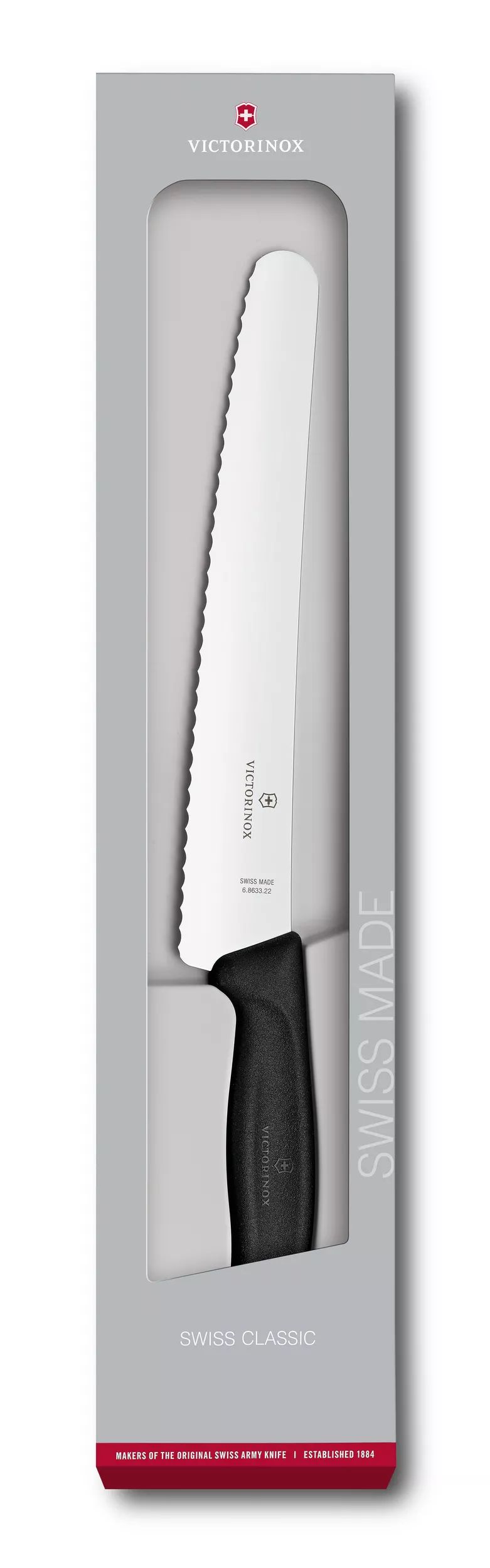 Cuchillo Swiss Classic para pan y pasteler&iacute;a - 6.8633.22G