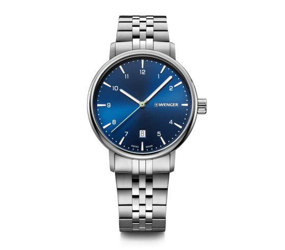Wenger Urban Classic in Blue 40 mm 01.1731.121