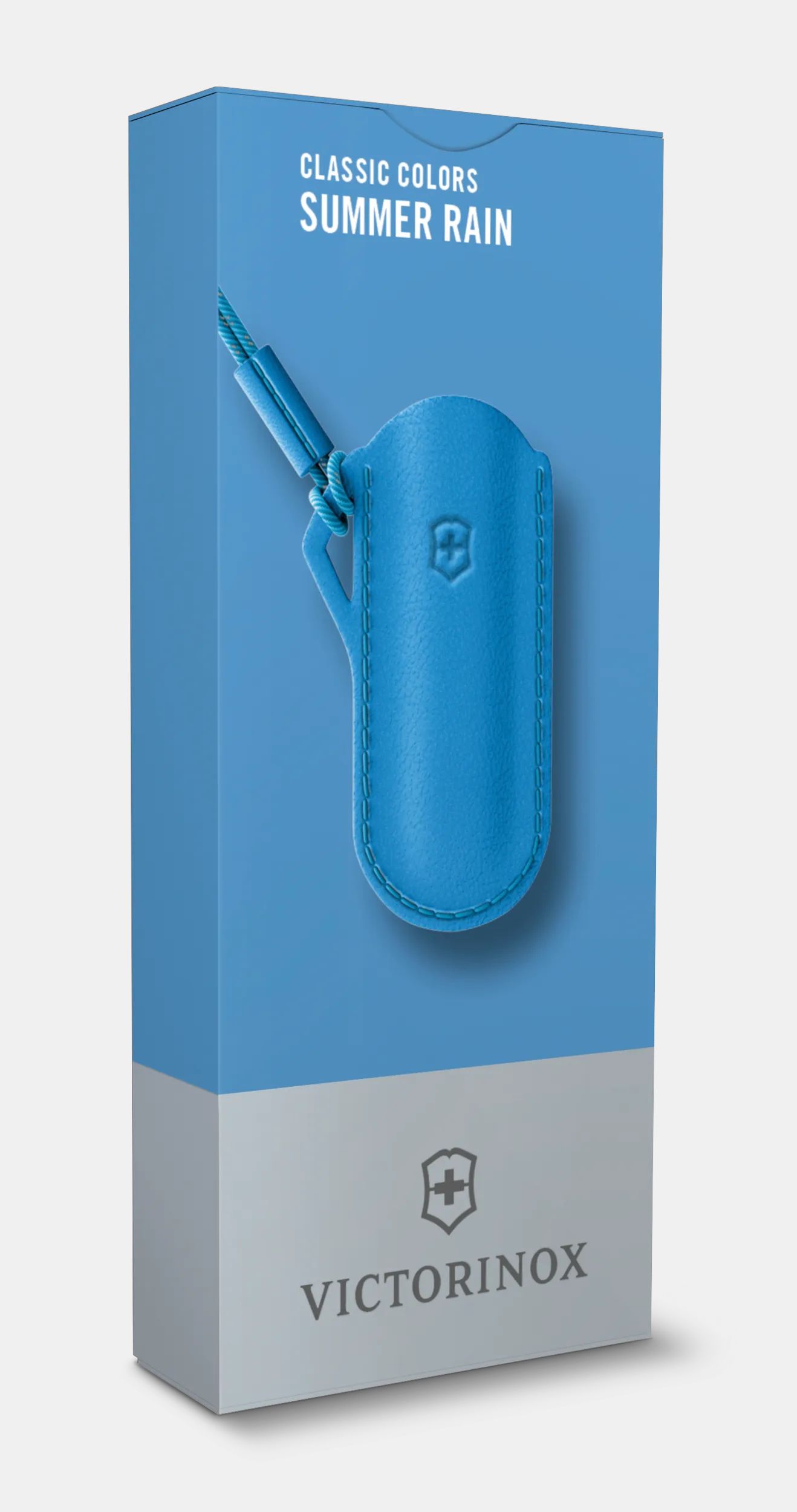 Victorinox Leather Pouch in Summer Rain - 4.0670.2