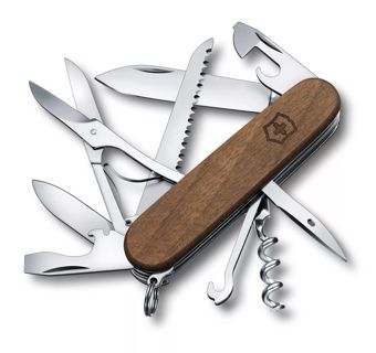 Victorinox Huntsman Swiss Army Knife, 3.5 Closed, Red Scales - 1.3713 –  Knife Depot