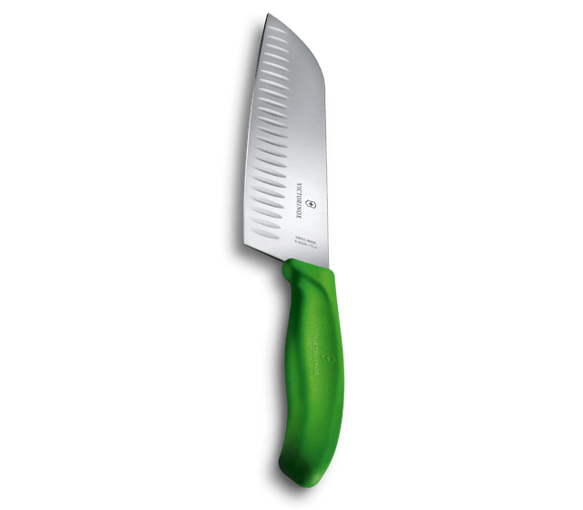 Cuchillo Santoku Swiss Classic con filo con alvéolos-6.8526.17L4B