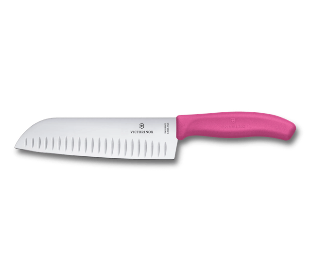 Faca Santoku Swiss Classic lâmina com sulcos-6.8526.17L5B