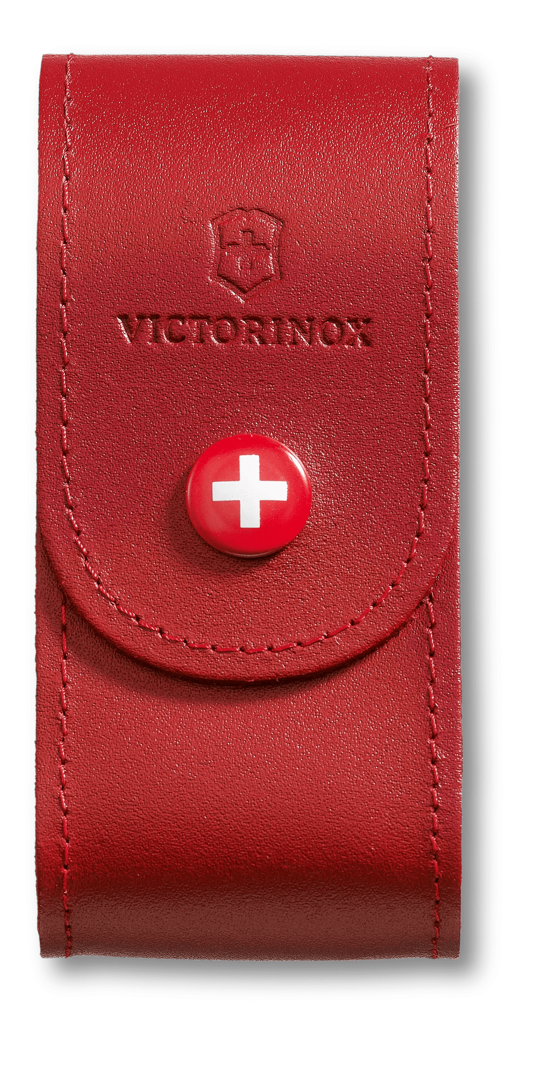 Victorinox Leather Belt Pouch in red 4.0521.1