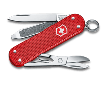 Victorinox Classic SD Precious Alox, Iconic Red 0.6221.401G Swiss navaja