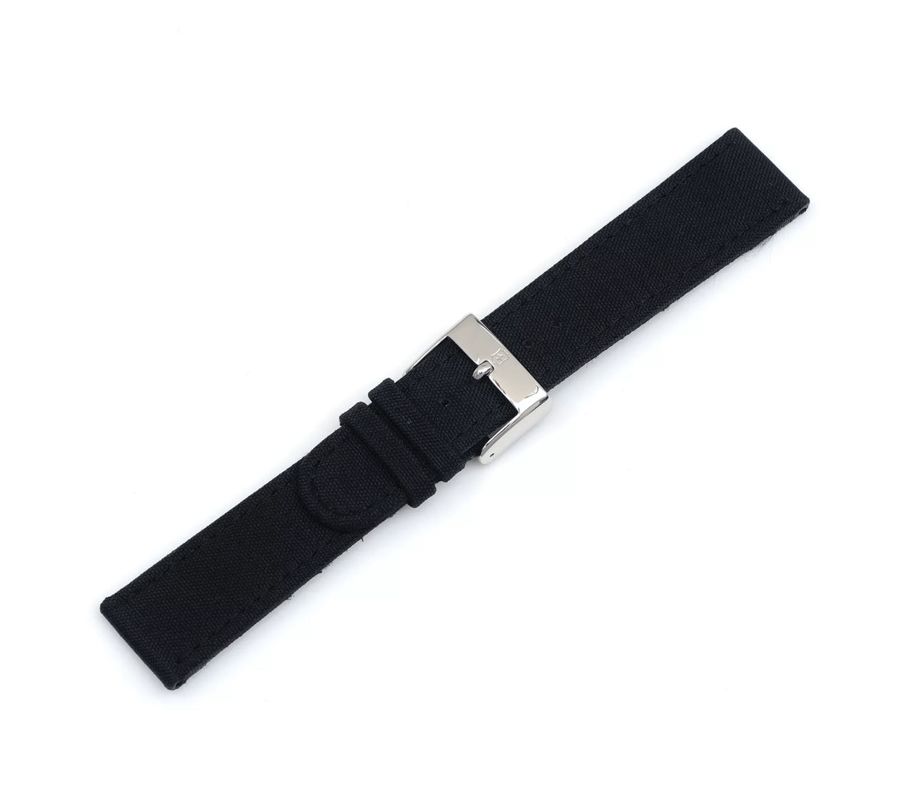 Infantry - Black Leather/Nylon Strap with Buckle - null