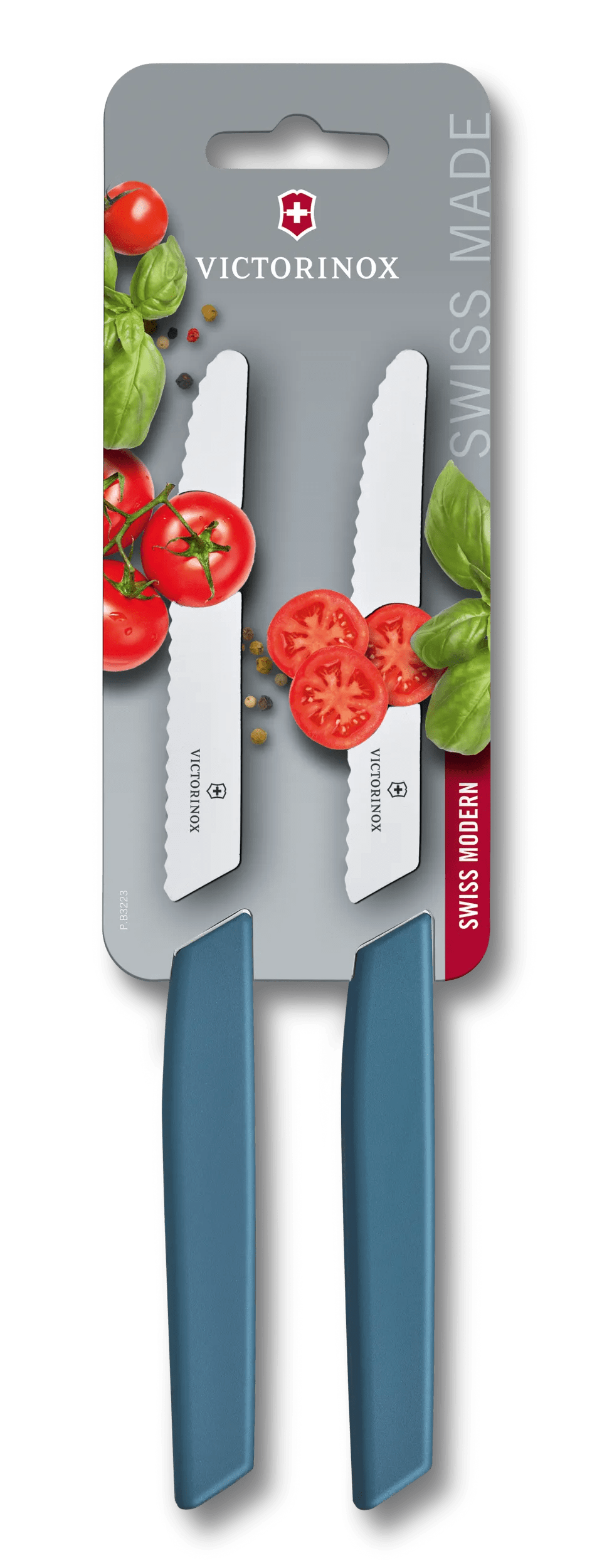 Victorinox Swiss Modern Tomato and Table Knife Set, 2 pieces in 