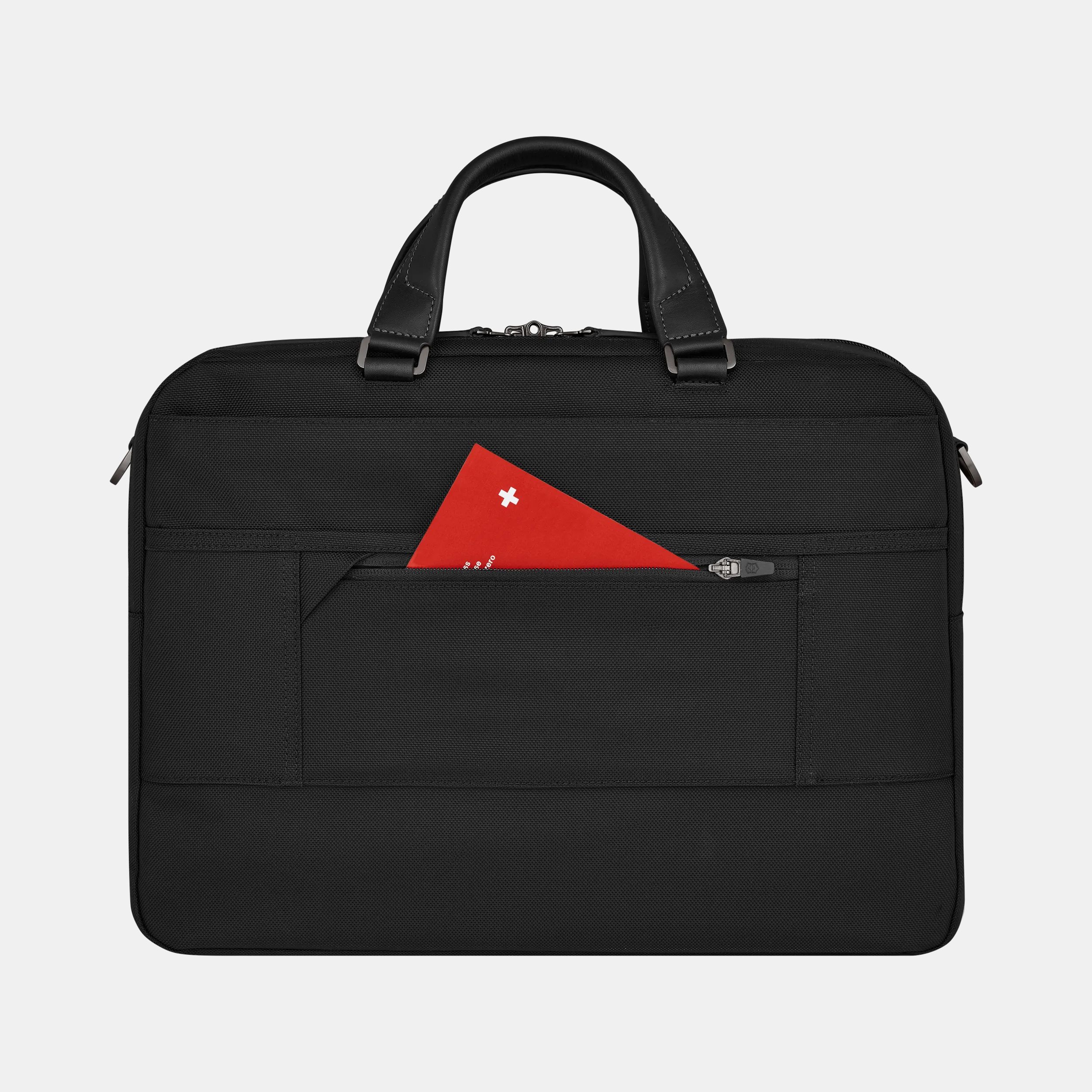 Victorinox ミシック コンパクト ブリーフケース ブラック - 653456