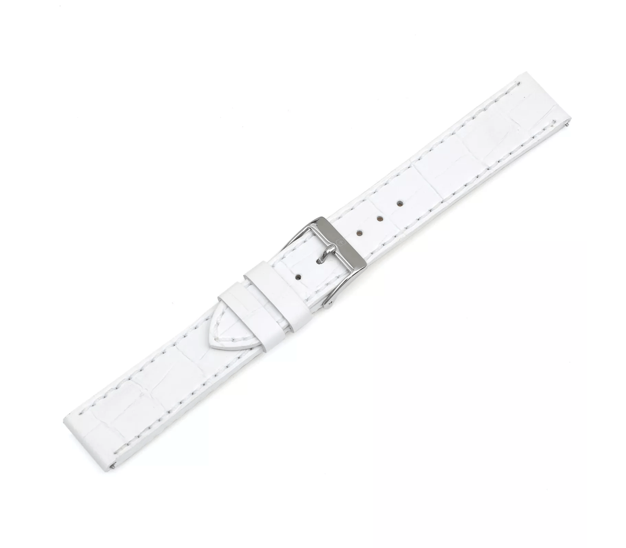 Alliance Chrono - White Leather Strap with Buckle - null