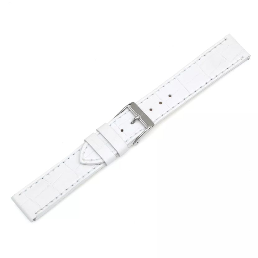 Alliance Chrono - White Leather Strap with Buckle-003763
