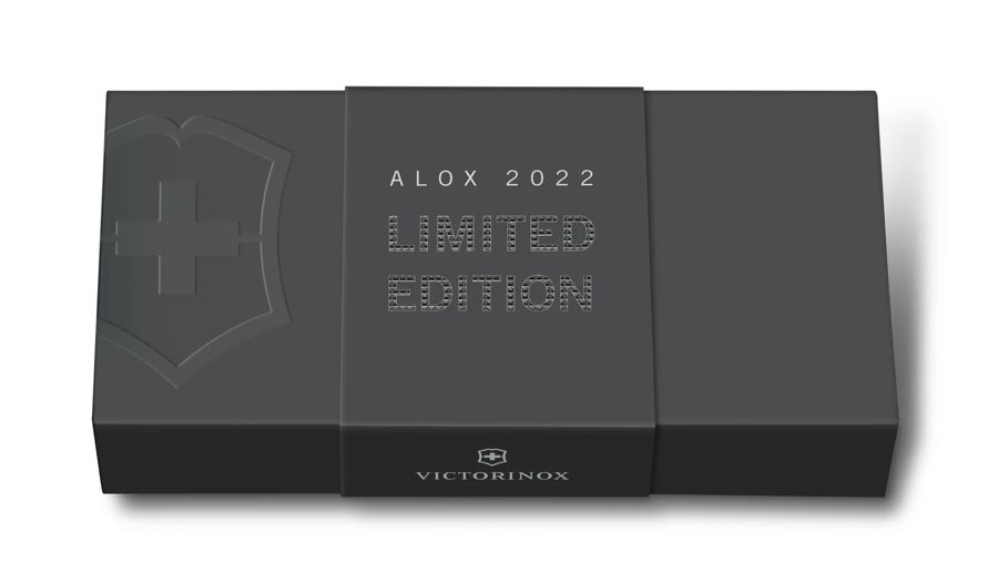 Navaja de bolsillo pequeña Classic Alox Limited Edition 2018 de Victorinox.  Distribución Comercial Muela, España.