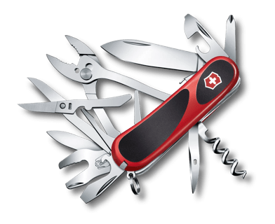 Victorinox Swiss Army 2 Alox Swiss Army Pocket Knife, Medium, Multi Tool, 2  Functions, Large Blade