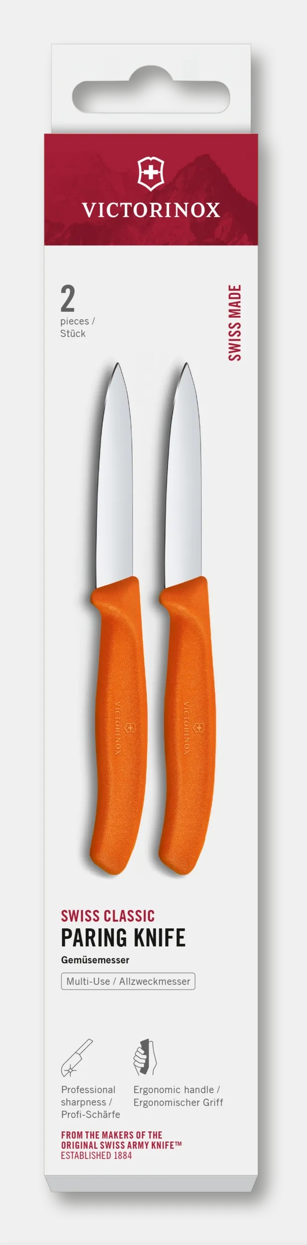 Swiss Classic Paring Knife Set, 2 Pieces - 6.7609.2C1