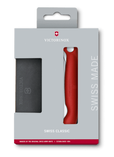  Victorinox 6.7833.6 Swiss Classic - Juego de cuchillos de mesa  y tomate para cena familiar todos los días, hoja dentada en negro, juego de  6 : Hogar y Cocina