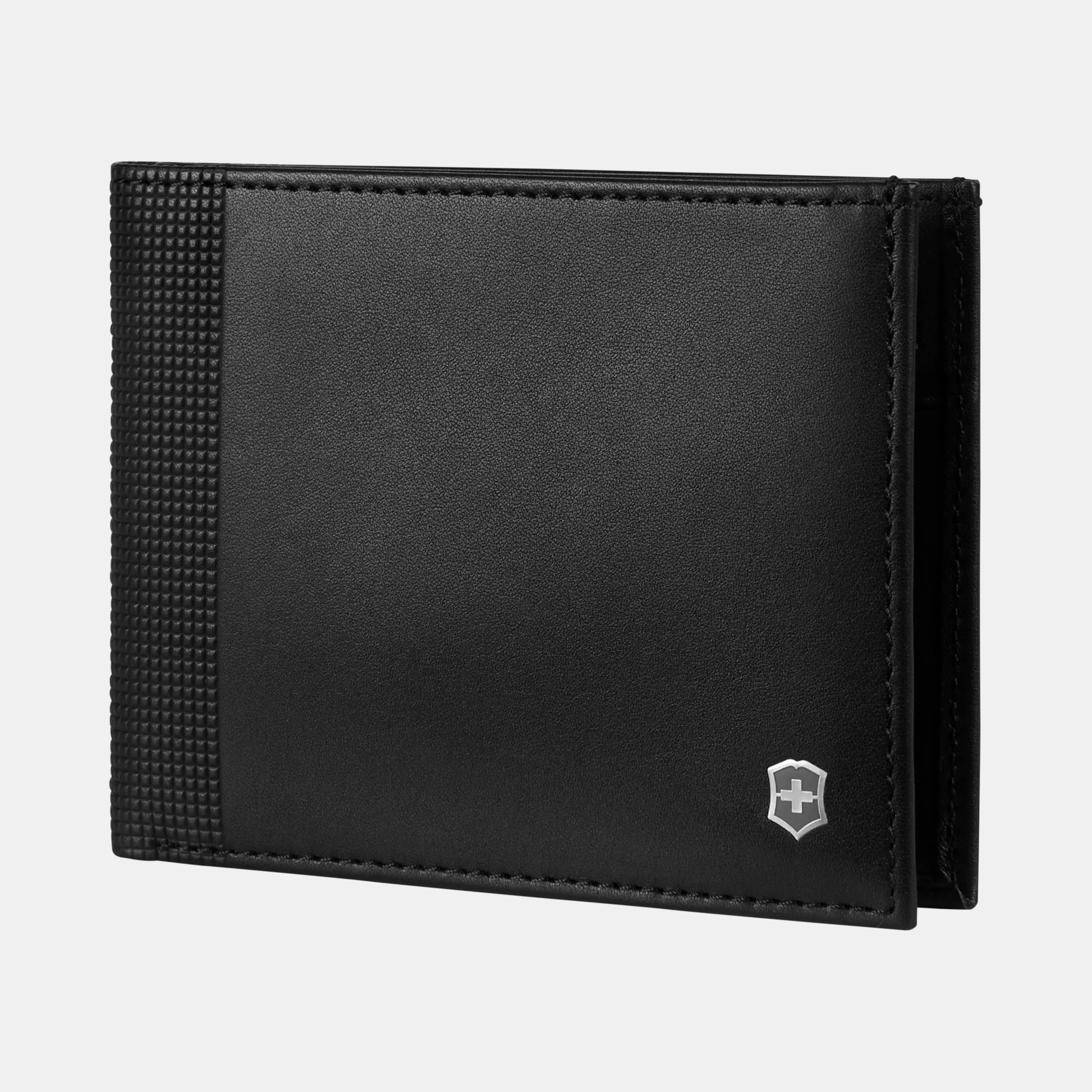 Victorinox Altius Alox Bi Fold Wallet in black 611570