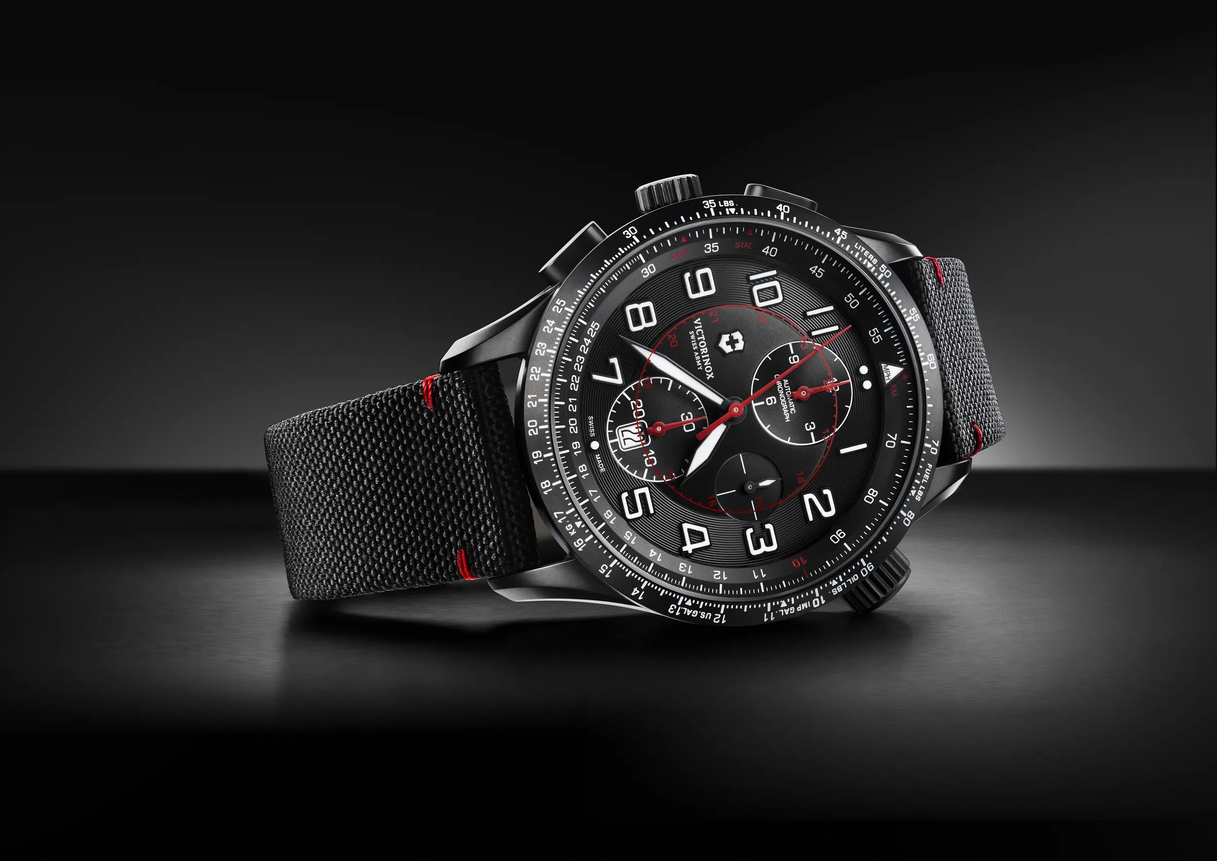 Victorinox airboss mach 9 analog display 2025