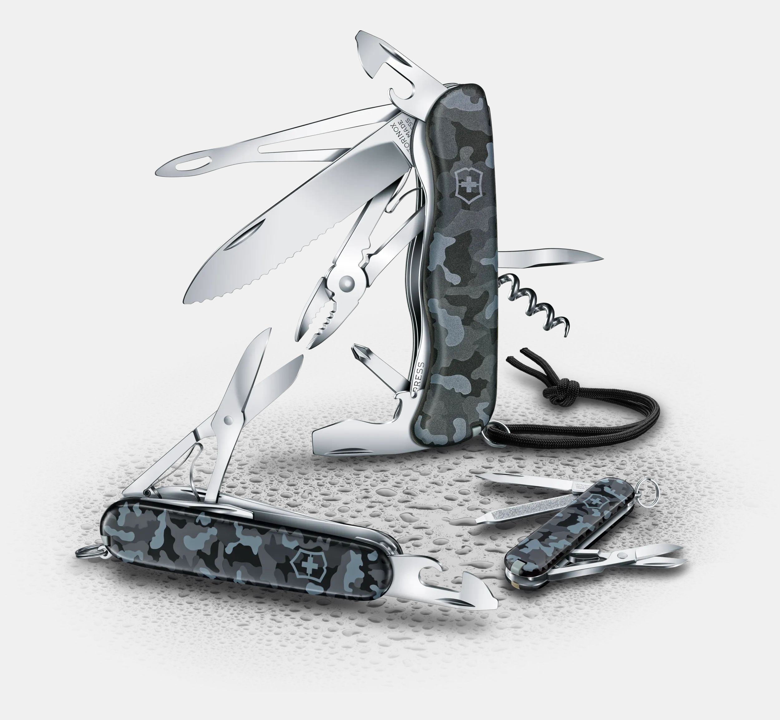 Victorinox huntsman black online