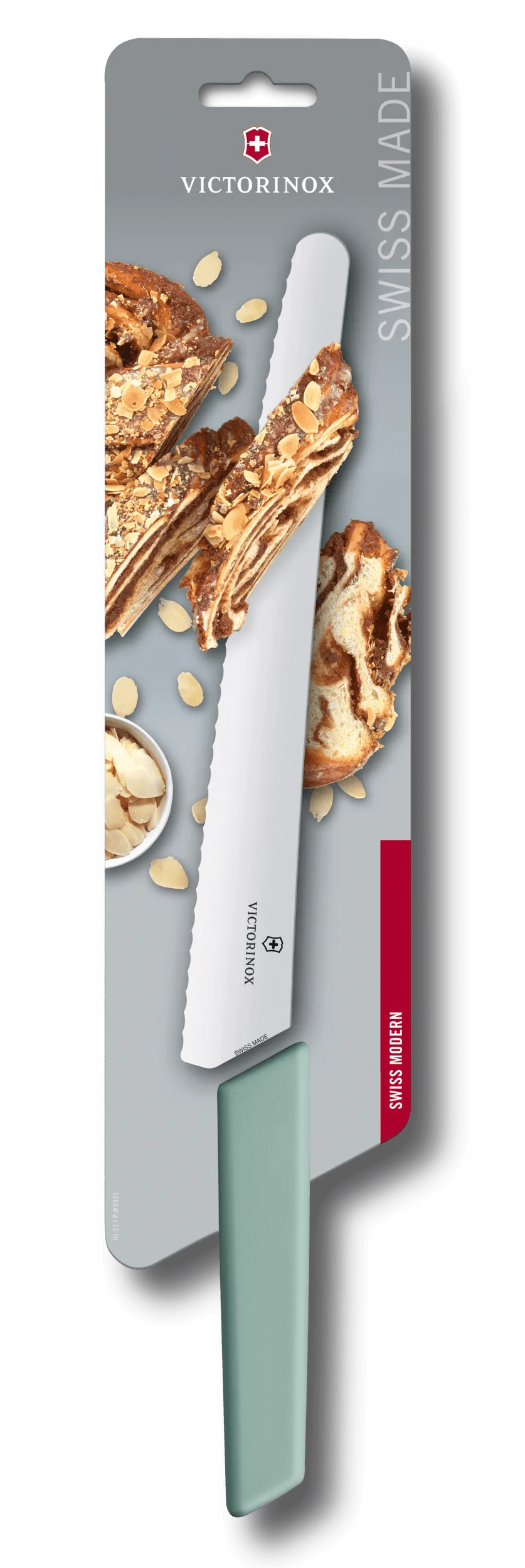 Cuchillo para pan y pastelería Swiss Modern-6.9076.26W44B