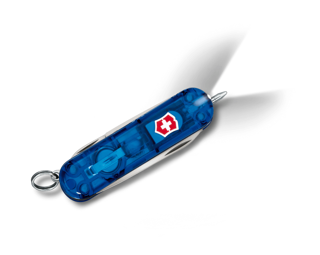 Victorinox Signature Lite in blue transparent 0.6226.T2