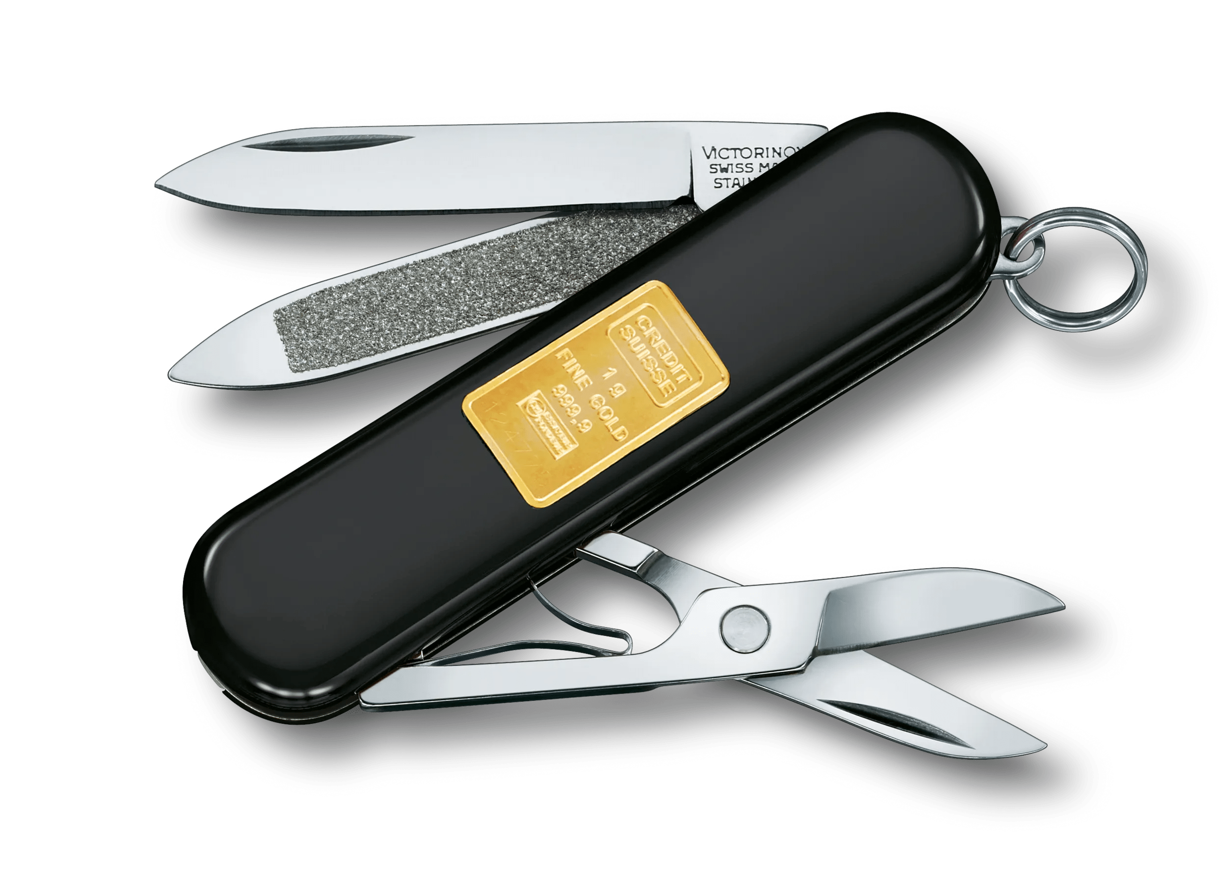 Gold swiss 2024 army knife