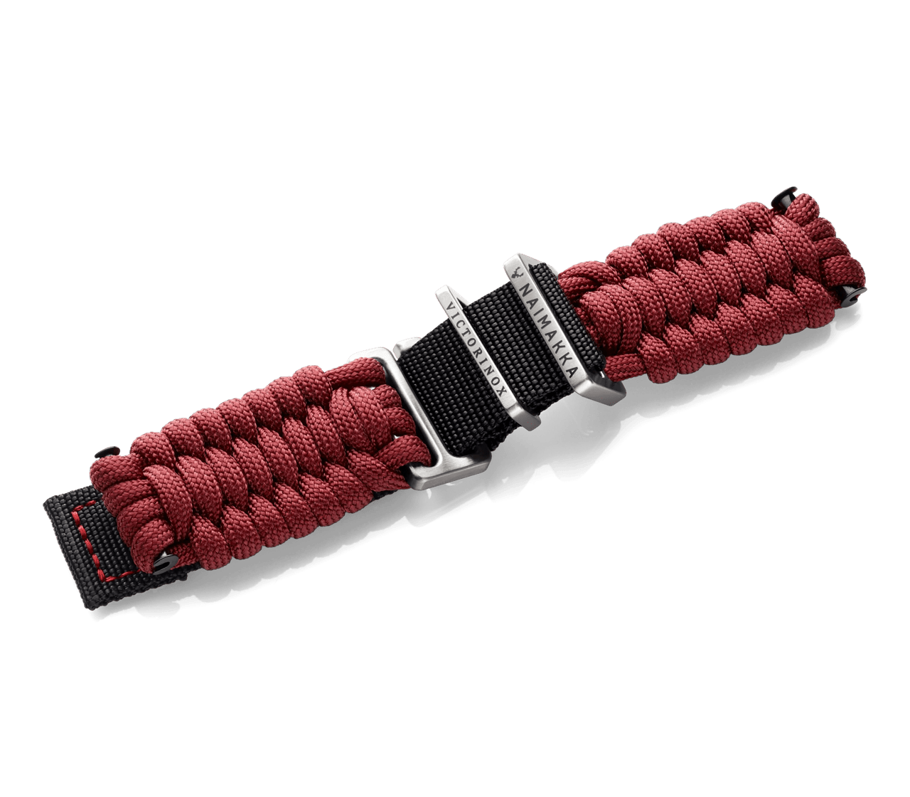 Red paracord strap with buckle - null