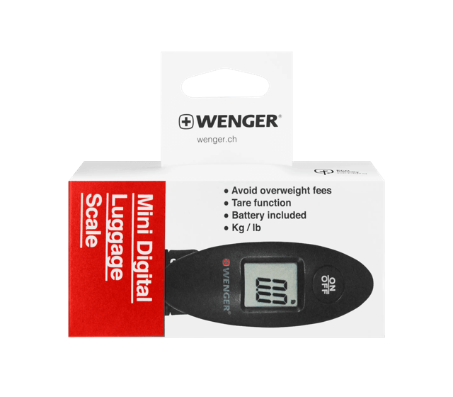 Wenger Mini Digital Luggage Scale in schwarz 611883