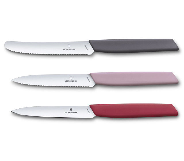 Swiss Modern Paring Knife Set, 3 pieces-6.9096.3L2