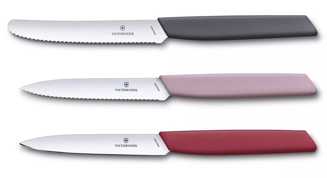 Set de cuchillos para verdura Swiss Modern, 3 piezas - null