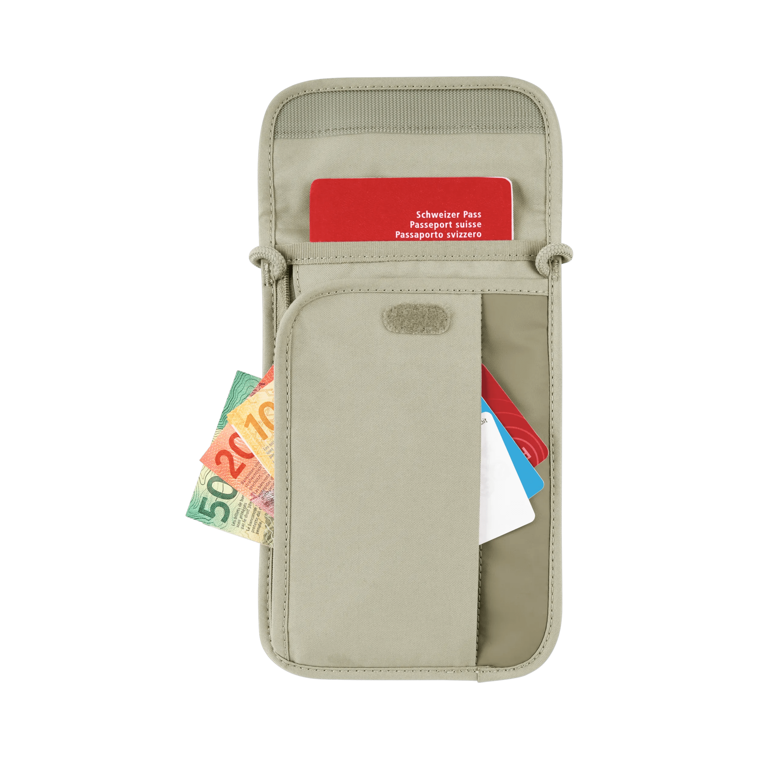 Travel Essentials Security Neck Pouch-653379