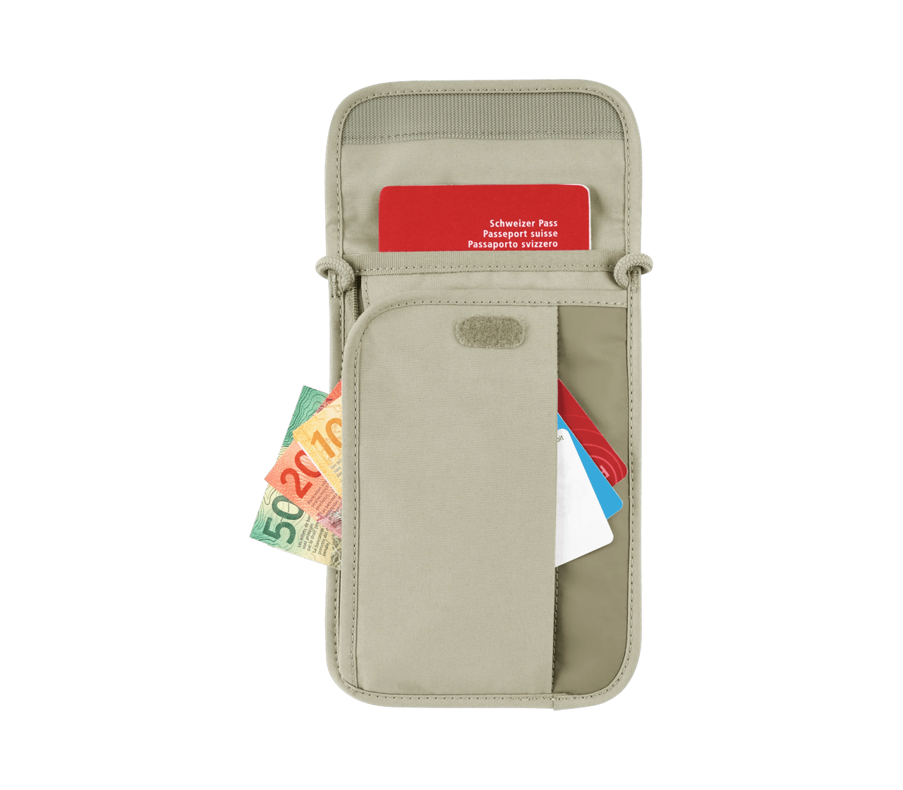 Travel Essentials Security Neck Pouch - null