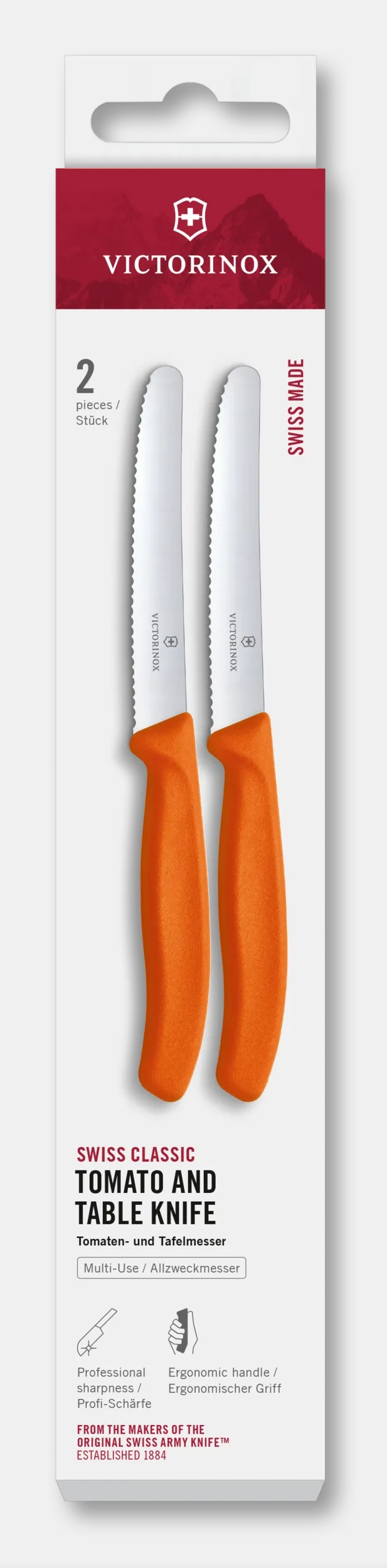 Swiss Classic Tomato and Table Knife Set, 2 Pieces - 6.7839.2C1