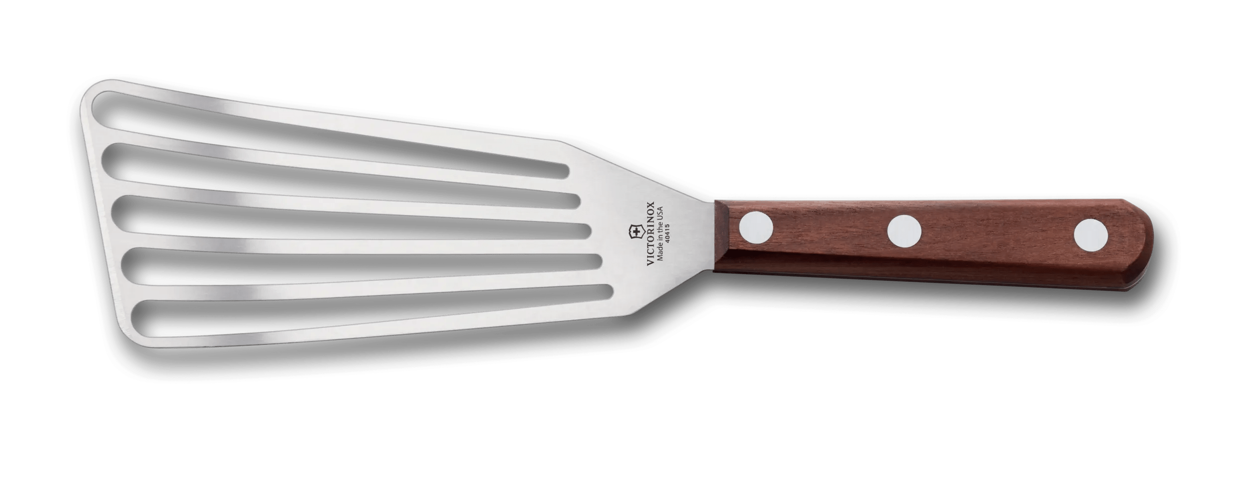 Victorinox BBQ Accessories Slotted Fish Turner Wood in brown