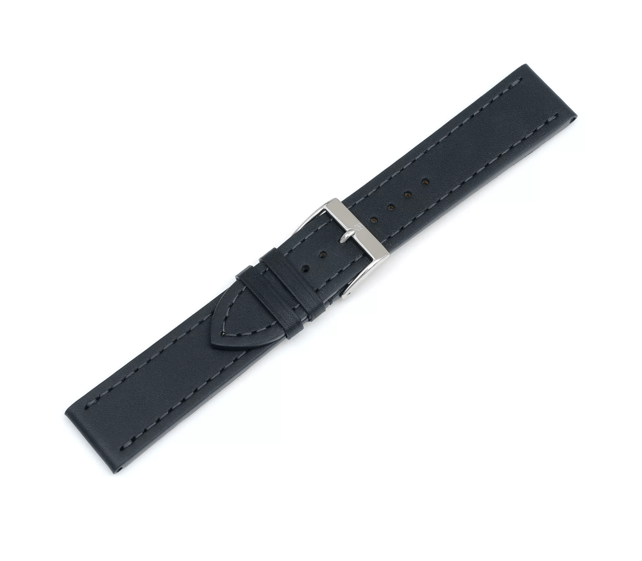 Alliance Chrono - Grey Leather Strap with buckle - 21 mm - null