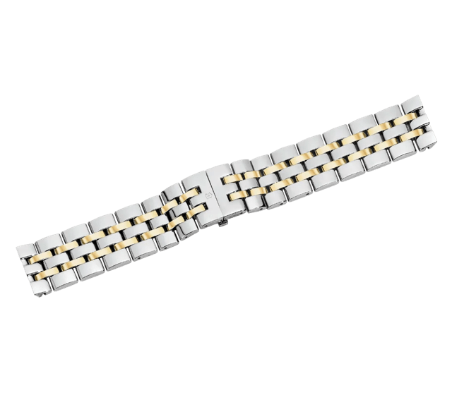 Alliance - Two-Tone Bracelet with Clasp-001358