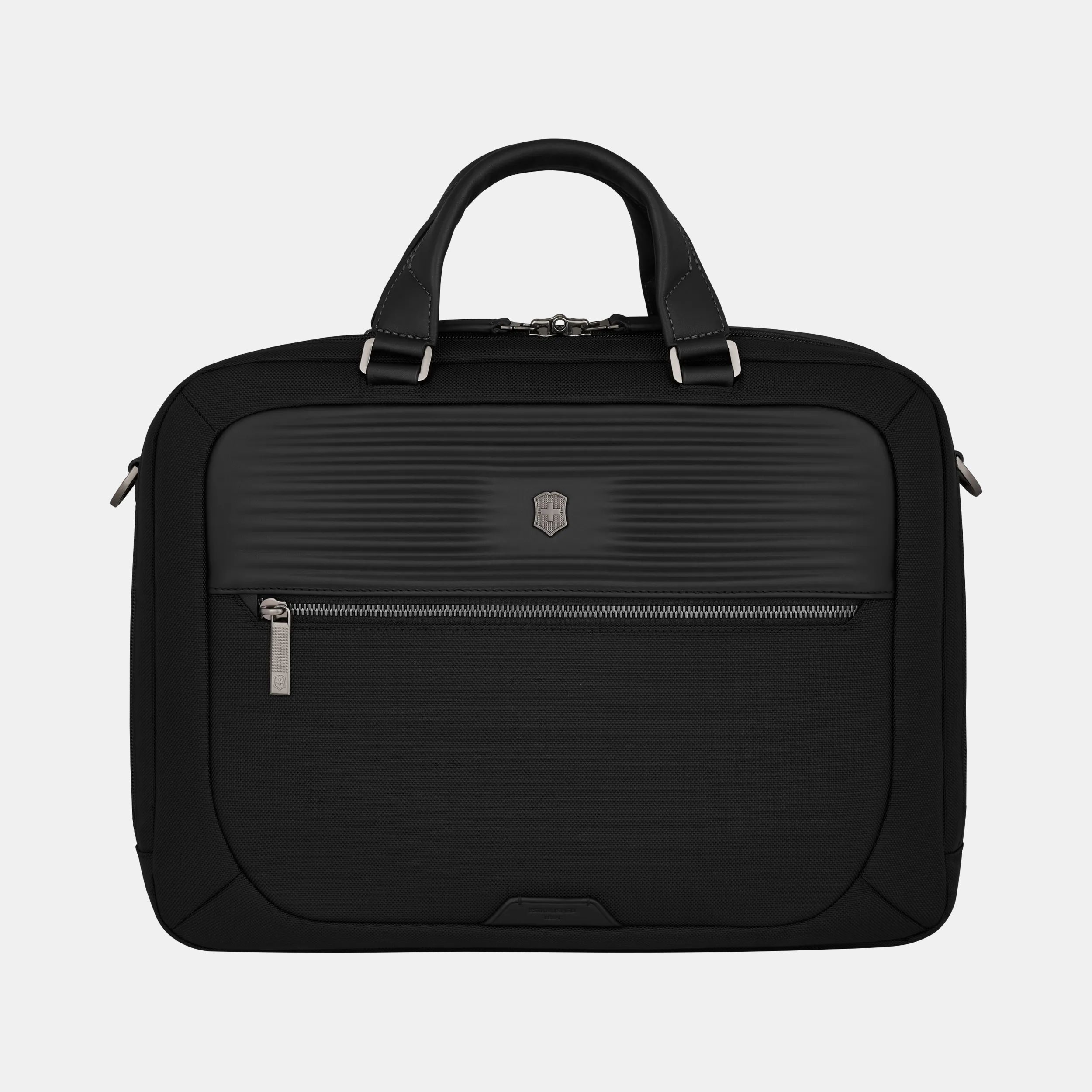 品良く着こなすため Victorinox ミシック 653456 - ブラック ブリーフケース コンパクト バッグ