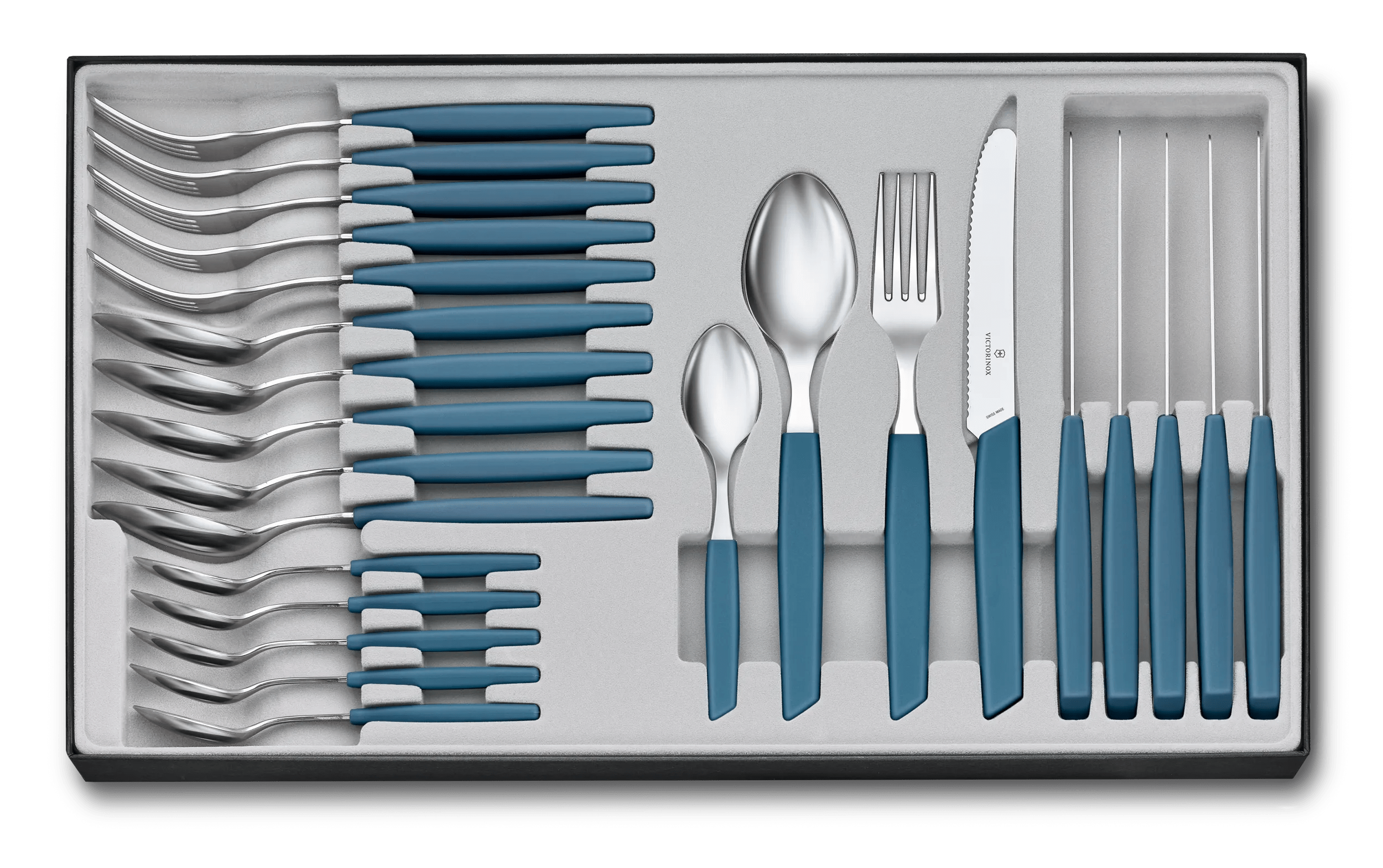 Swiss Modern Table Set, 24 pieces-6.9096.11W2.24