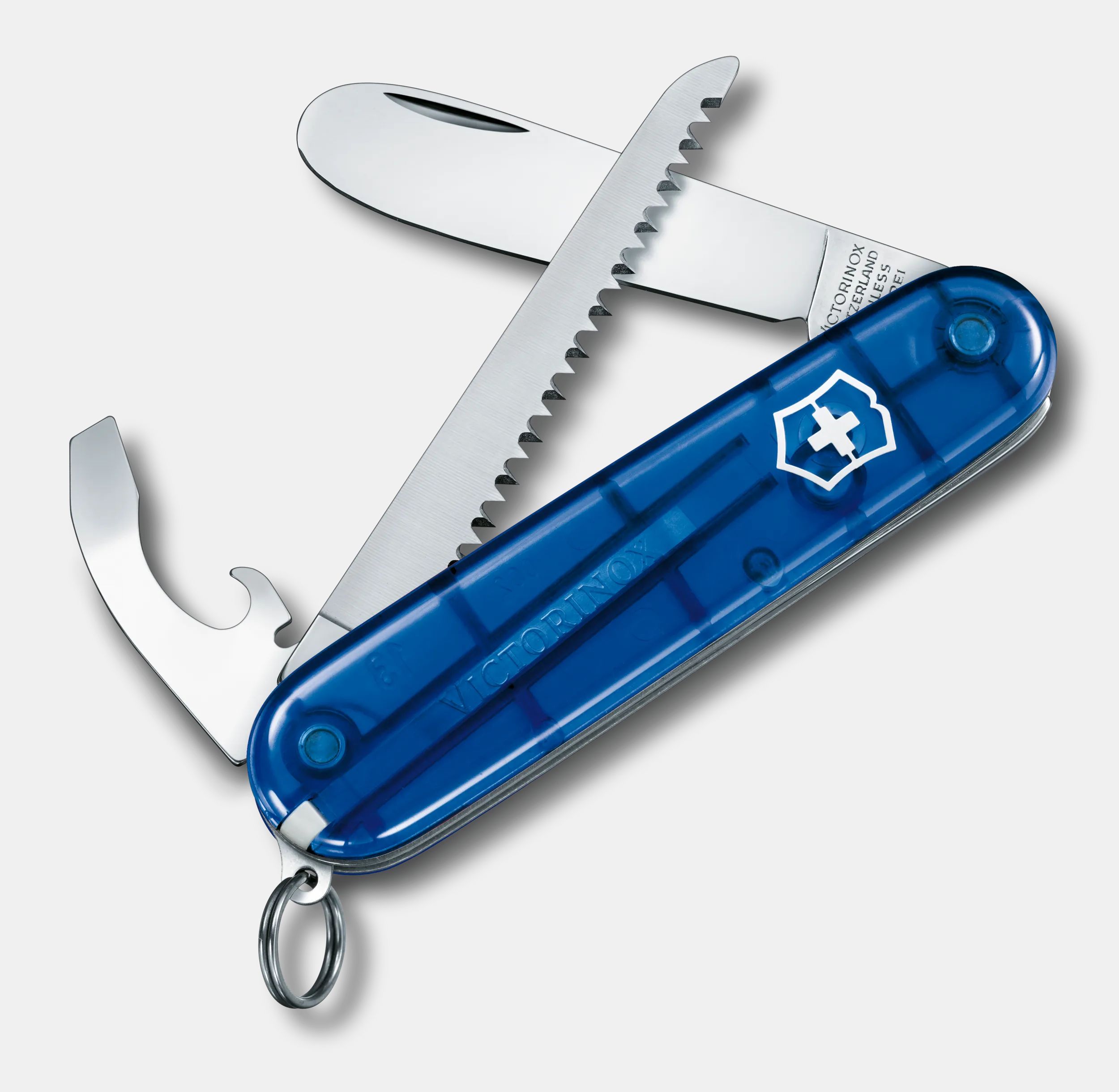 Victorinox My First Victorinox H in blue transparent 0.2373.T2