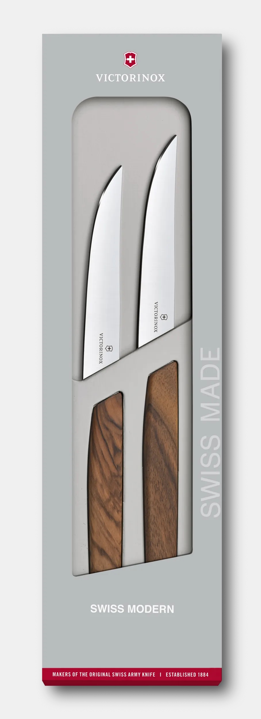 Swiss Modern Steak Knife Set, straight edge - 6.9000.12G