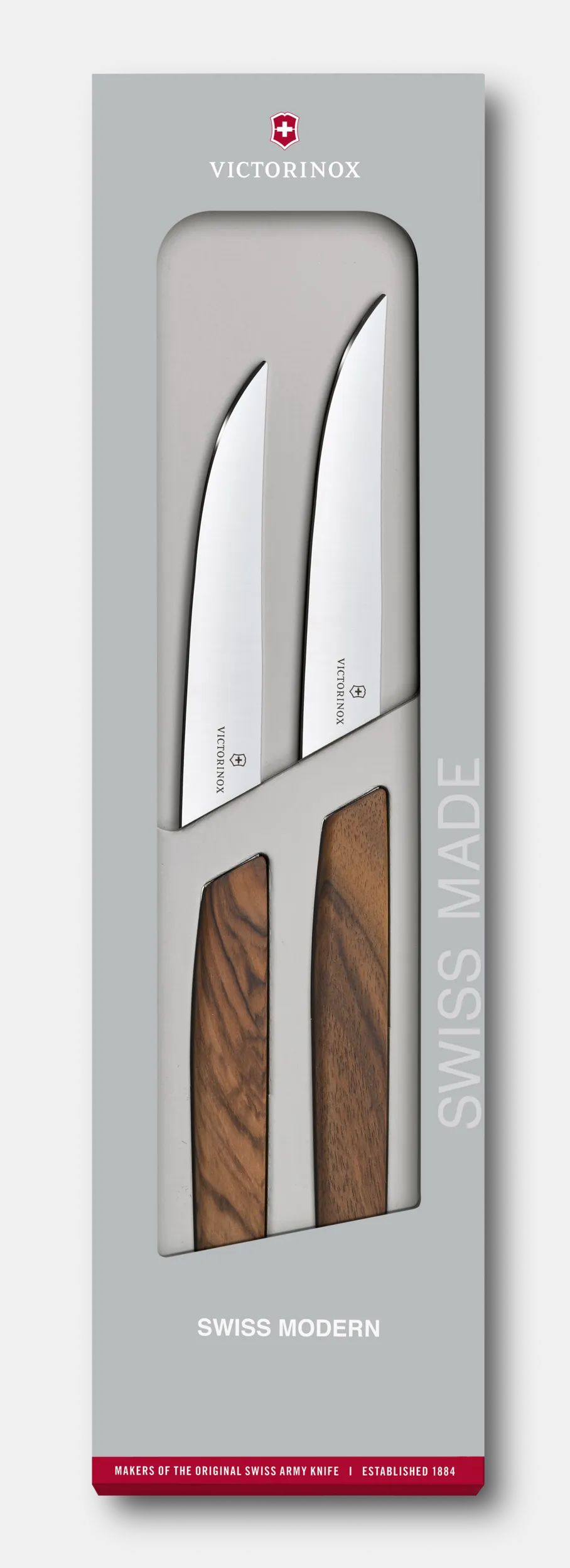 Swiss Modern Steak Knife Set straight edge