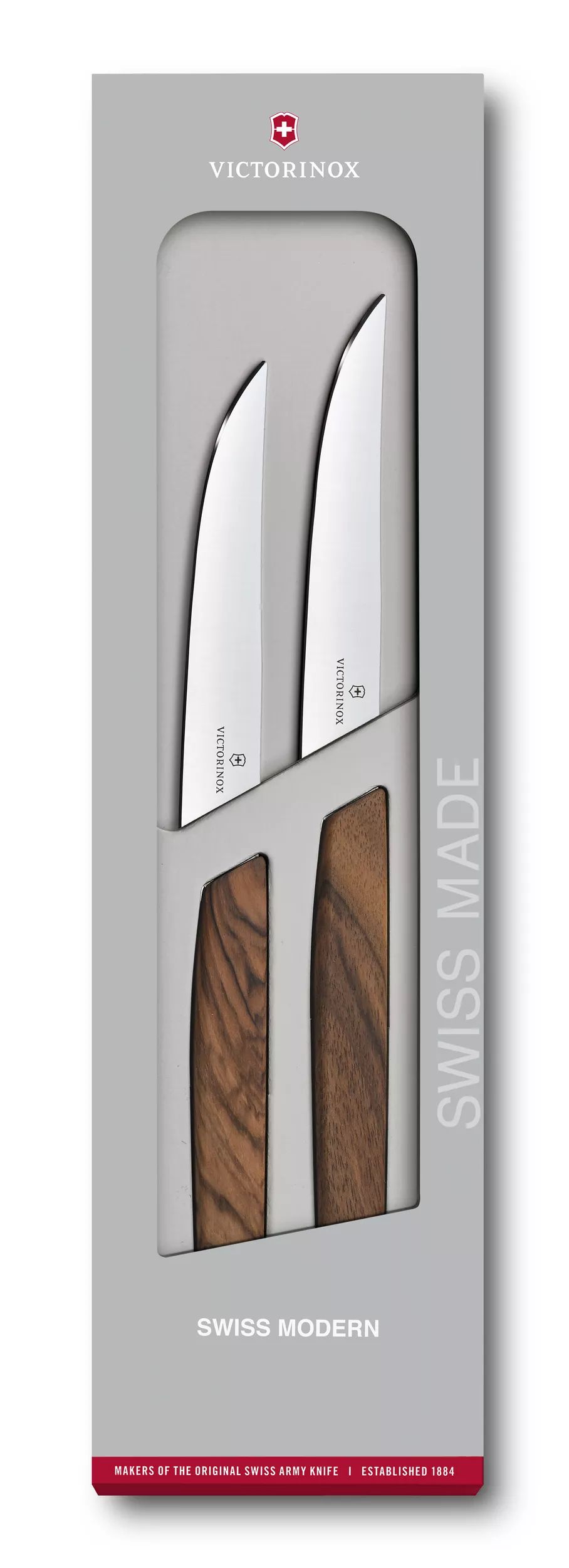 Set de couteaux à steak Swiss Modern, 2 pièces-6.9000.12G