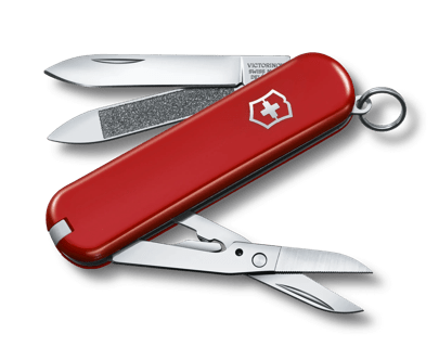 Victorinox Swiss Army Brilliant Classic SD Multi-Tool, Damast, 2.3 Closed  - KnifeCenter - 0.6221.34