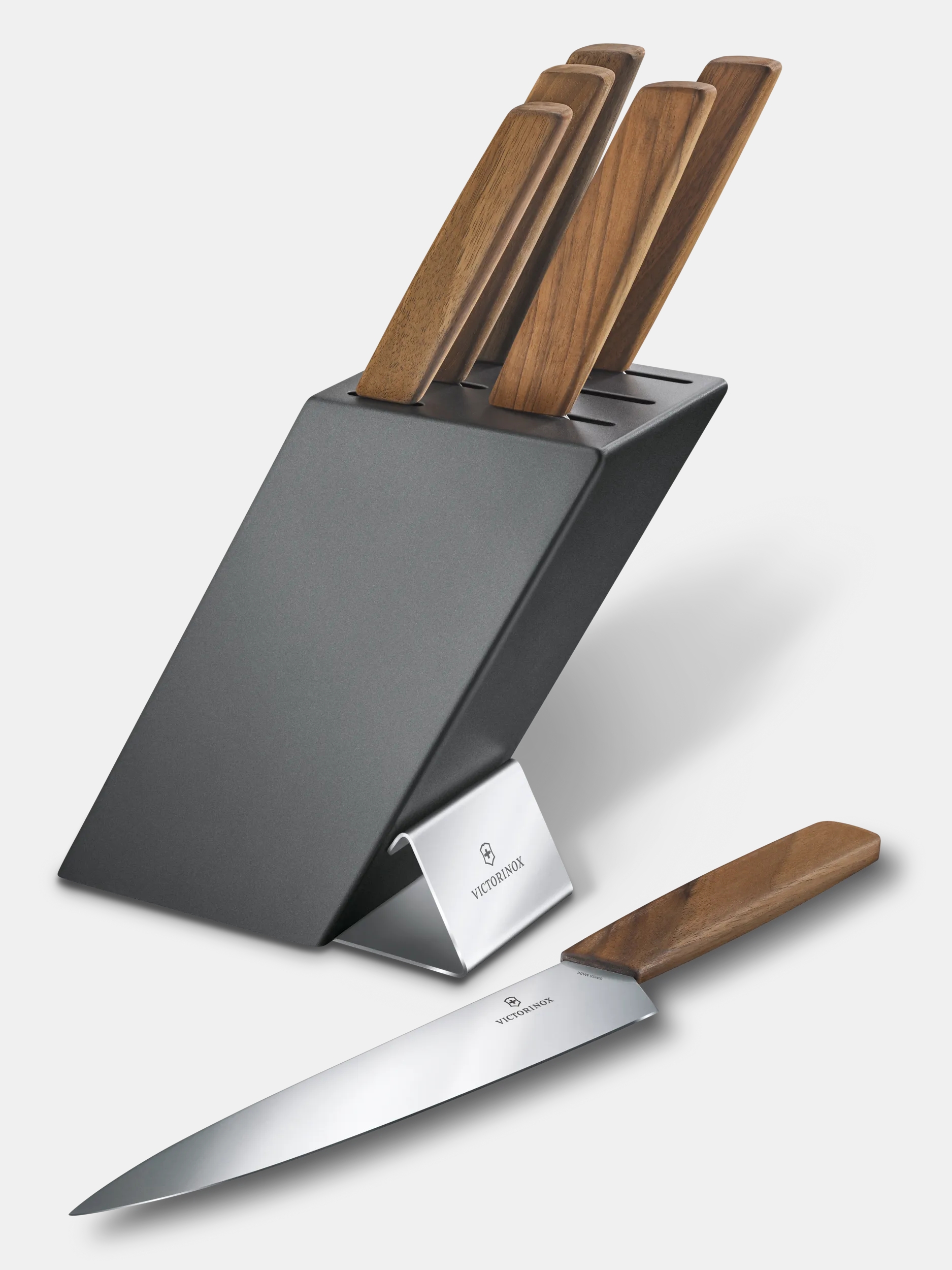 Modern Knife Block, 6 Pieces - 6.7186.6