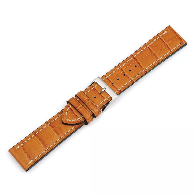 Alliance Chrono - Honey Leather Strap with Buckle-003679