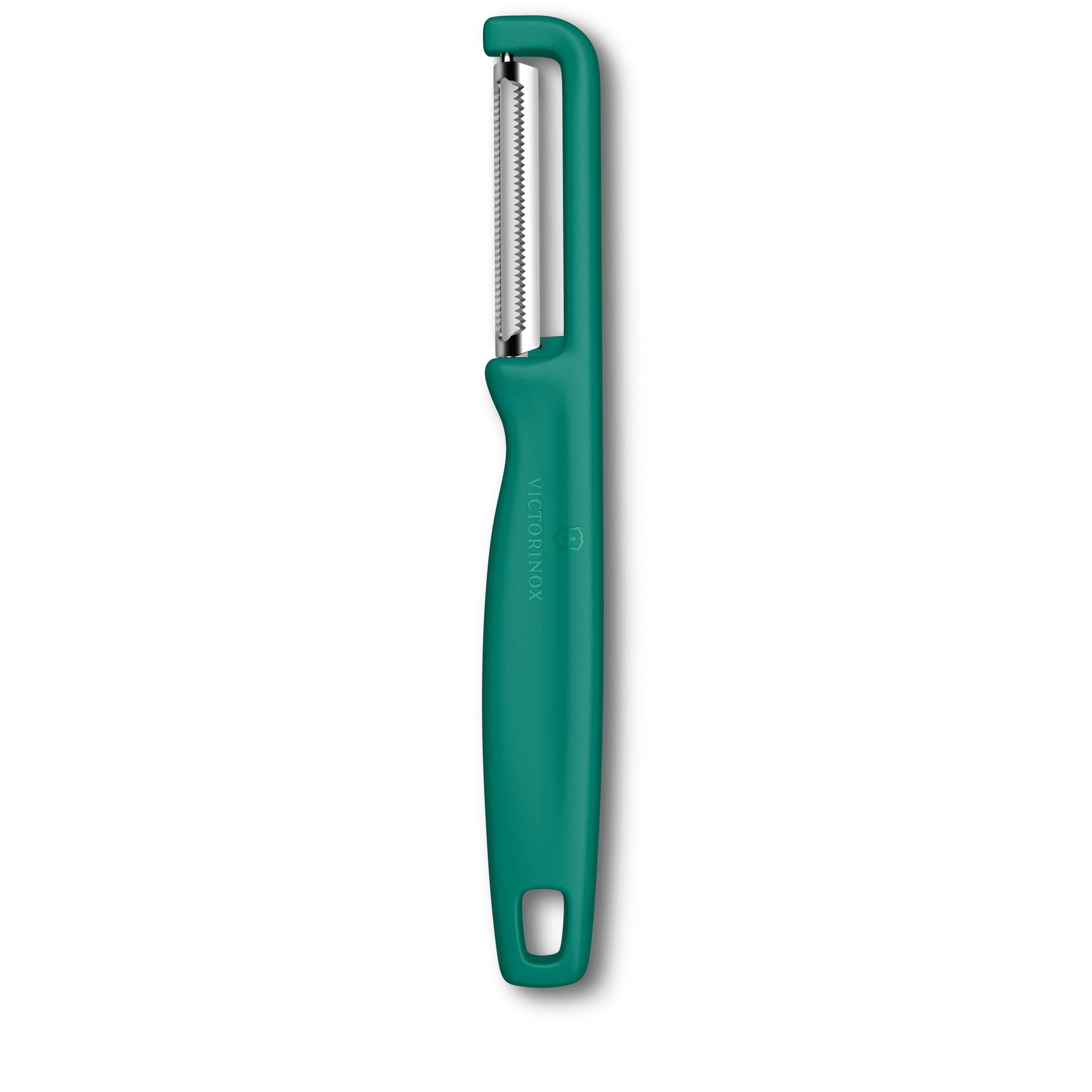 Victorinox Iota Serrated Peeler in Kale 6.0943.4