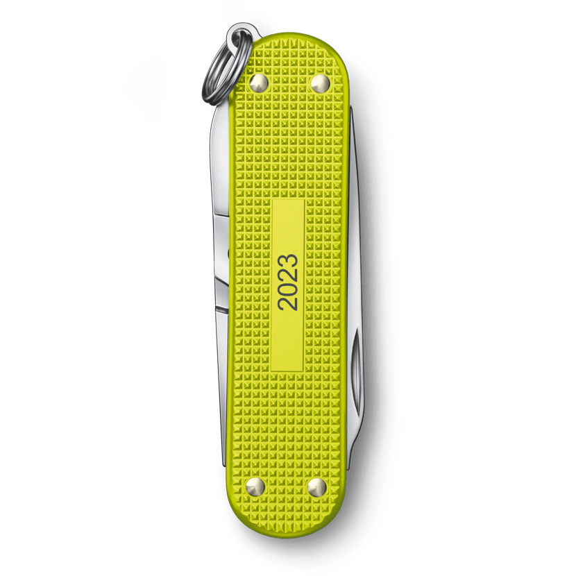 Victorinox Classic SD Alox Limited Edition 2023 in Electric Yellow 