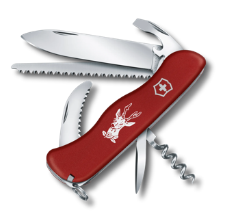 Swiss army knife with pen and light hot sale