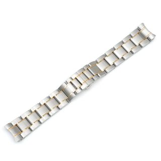 Bracelet with solid endpiece Officer's 125 Gent 2-Tone-B-003957